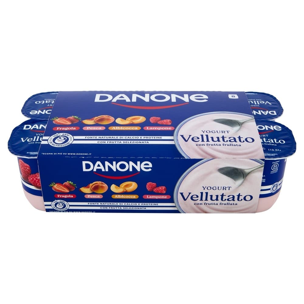 Yogurt Vellutato con frutta frullata Danone, 920 g – Carrefour