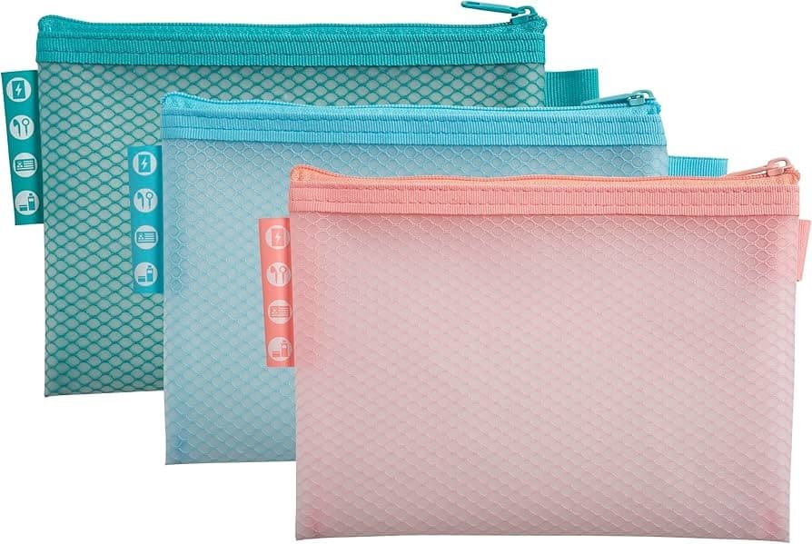 Set buste in EVA con cerniera 3 pezzi STUDIOLAB in offerta da Eurospin