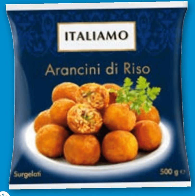 Italiamo arancini di riso 500 g in offerta da Lidl