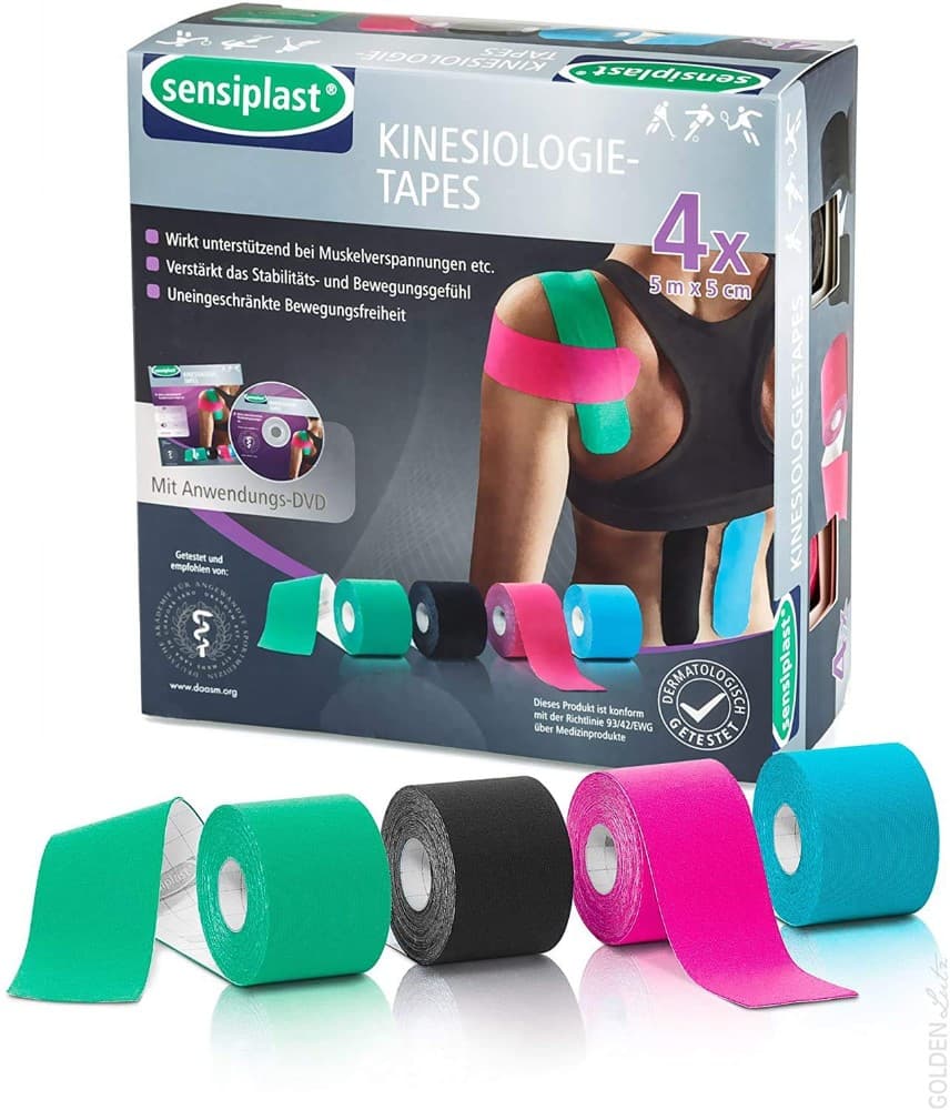 Sensiplast nastro kinesiologico, 4 pezzi – Lidl