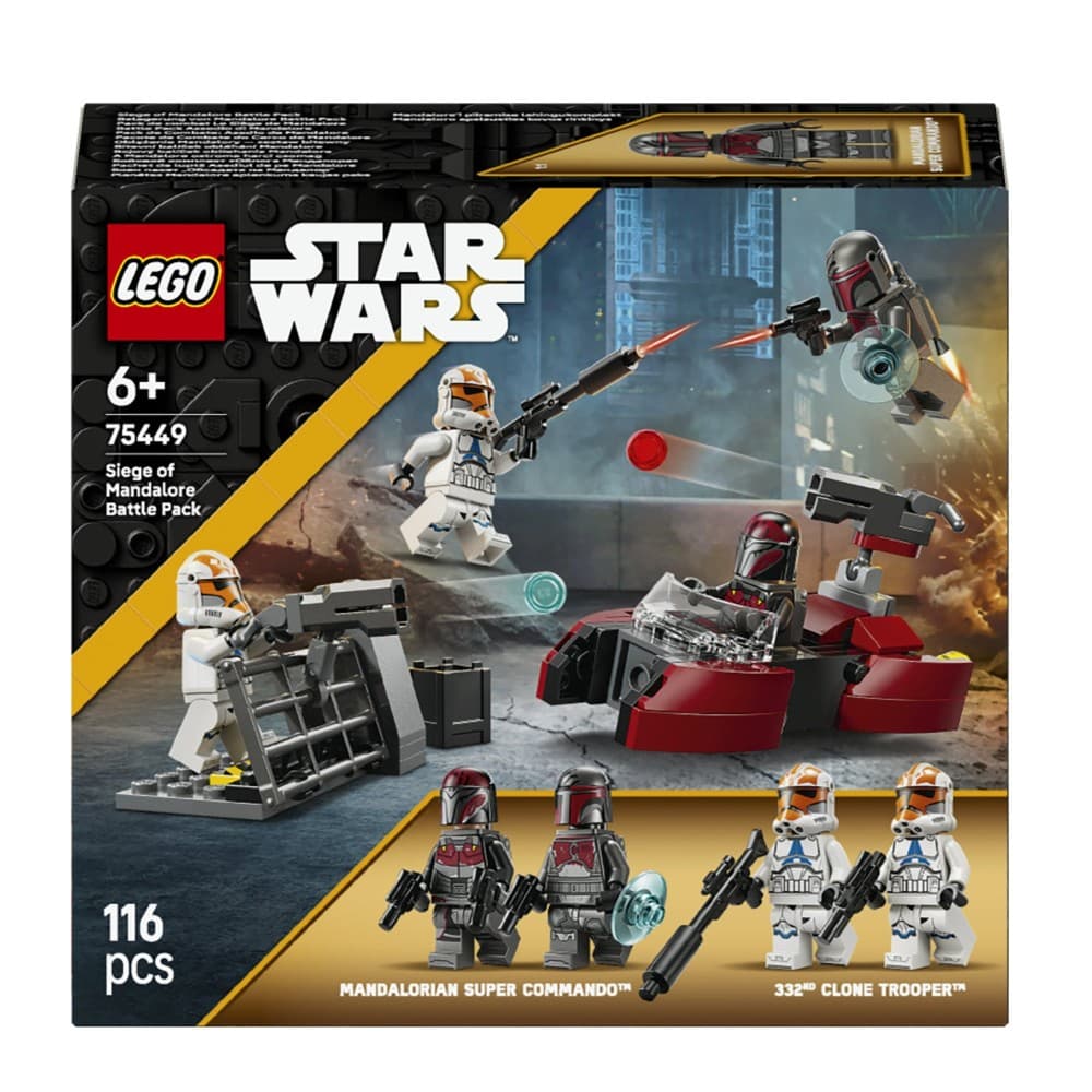 LEGO Star Wars Battle Pack Assedio di Mandalore, 116 pcs – Euronics