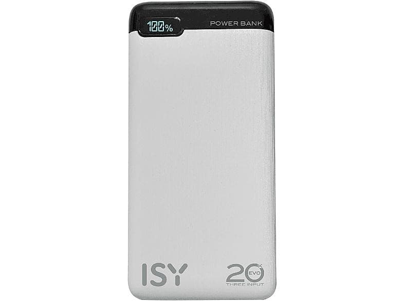 ISY Power Bank, 20.000 mAh – MediaWorld