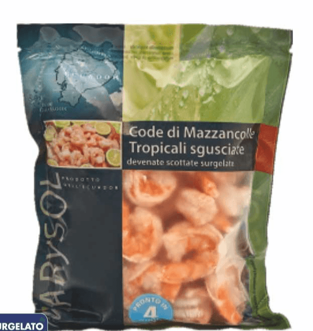 Marysol Code di Mazzancolle Tropicali, 200 g – MD