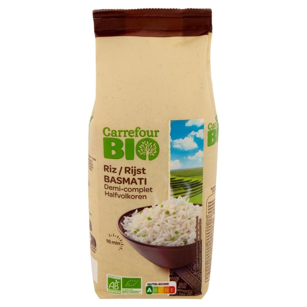 Riso Basmati Bio Carrefour, 500 g – Carrefour