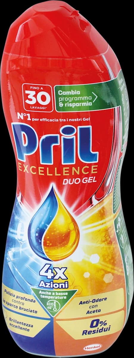 Detersivo per lavastoviglie in 1 gel Pril 540 ml in offerta da Coop