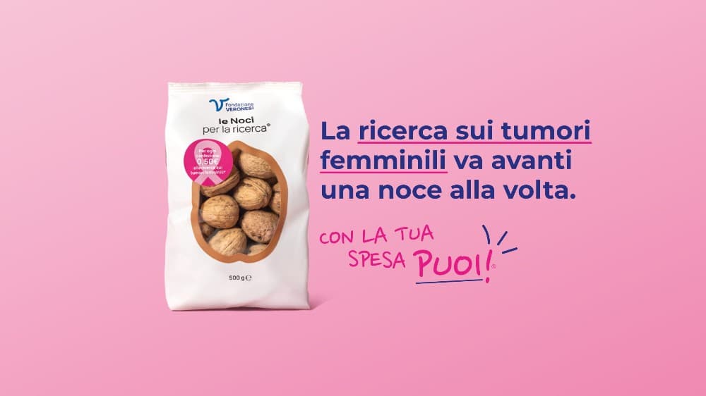 Noci per la Ricerca Fondazione Veronesi, 500 g – Carrefour
