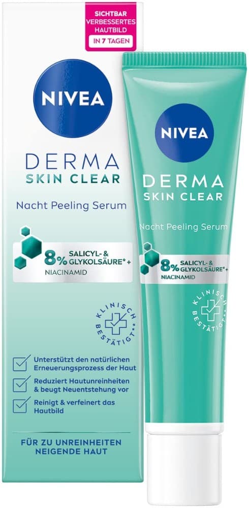 NIVEA derma peeling esfoliante, 40 ml – Tigota