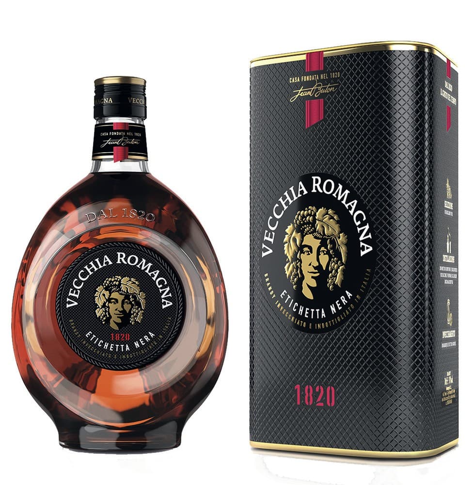 Brandy Vecchia Romagna Etichetta Nera, 700 ml – Bennet