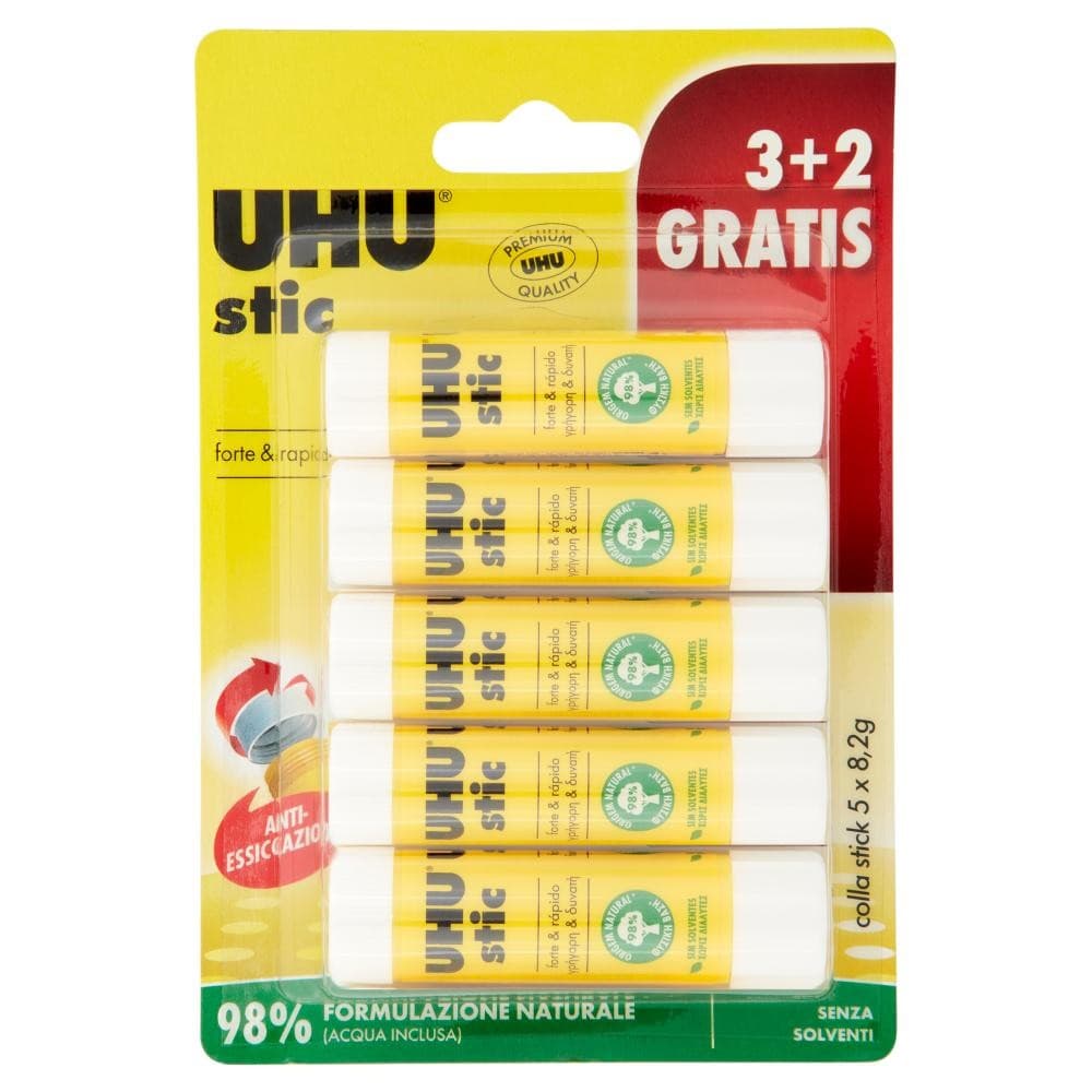 Uhu stic colla, 5 pz – Tigota