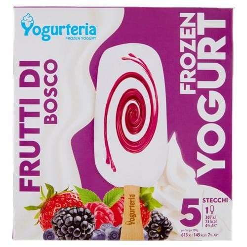 Stecco Frozen Yogurt o Kefir frutti di bosco/mango/pompelmo, 5 pezzi Yogurteria – Il Gigante