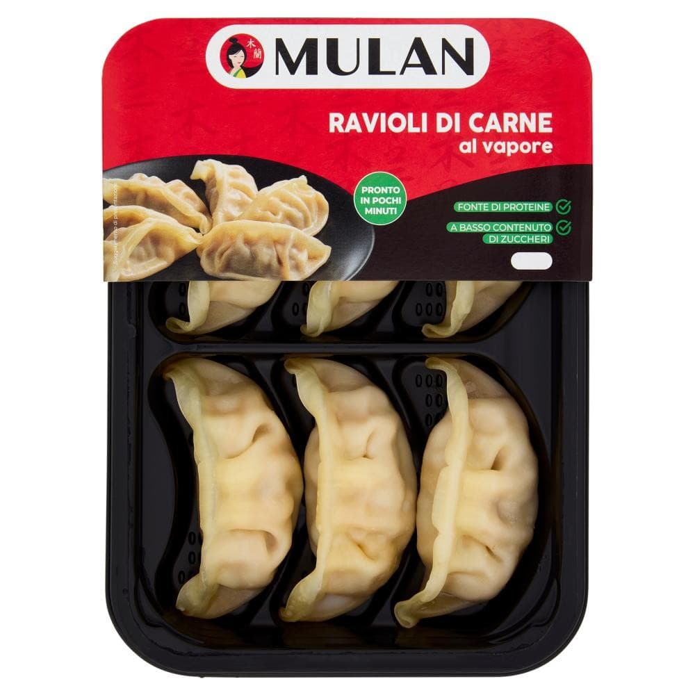 Ravioli di carne al vapore Mulan, 120 g – Il Gigante