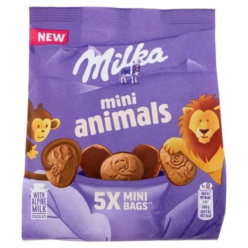 Biscotti Mini Animals, 99,5 g Milka – Bennet