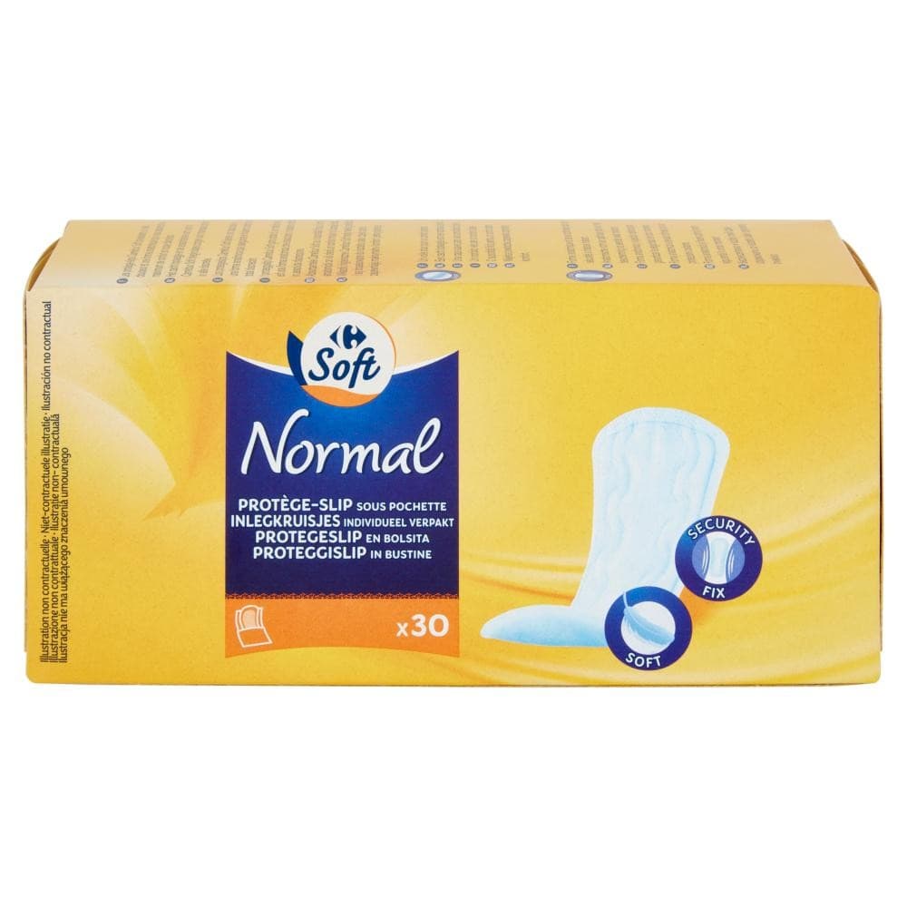 Proteggi slip ripiegati Normal, conf. 30 pezzi – Carrefour