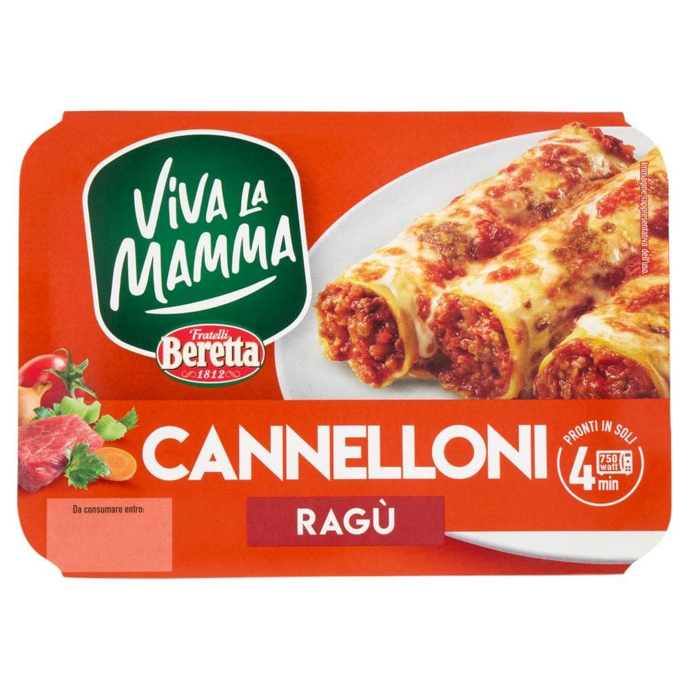 Cannelloni o lasagne al ragù Viva la Mamma 350 g in offerta da Bennet