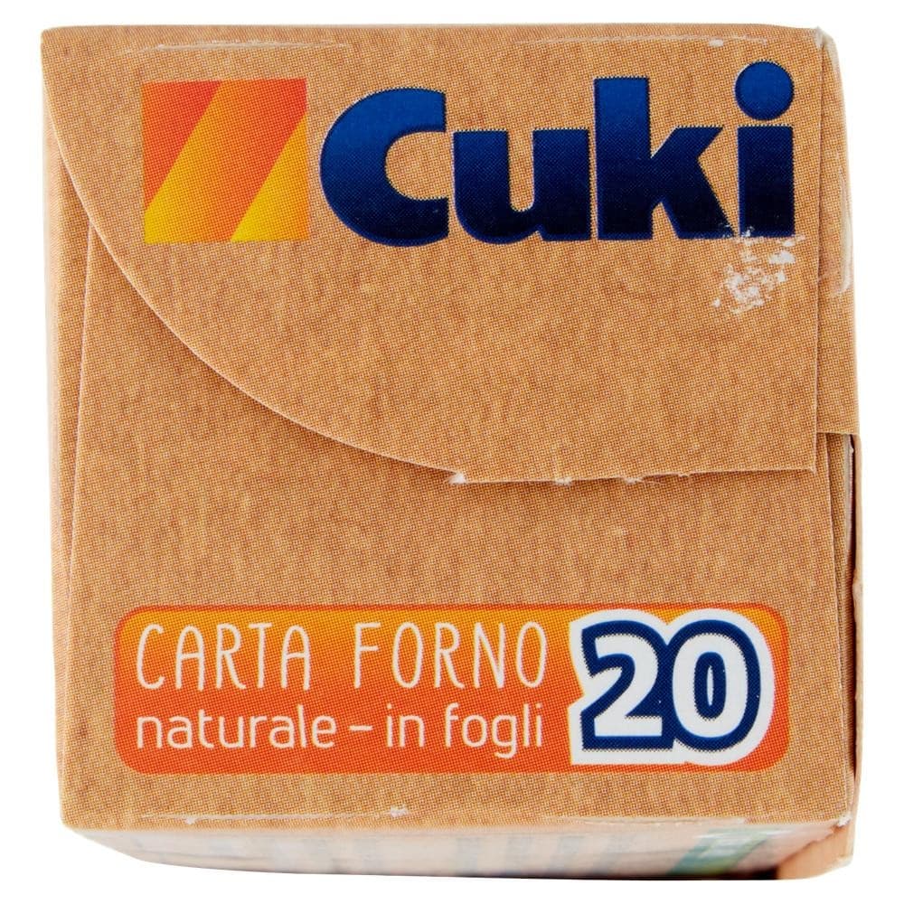 Carta forno naturale in fogli Cuki, 20 fogli – Bennet