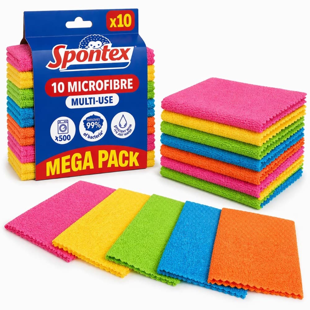 Spontex panni in microfibra, 10 pezzi – ALDI