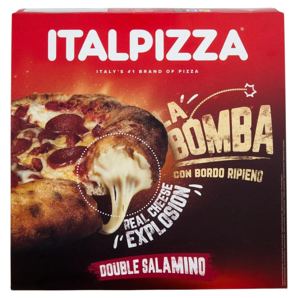 Pizza La Bomba Italpizza double salamino/margherita – Il Gigante