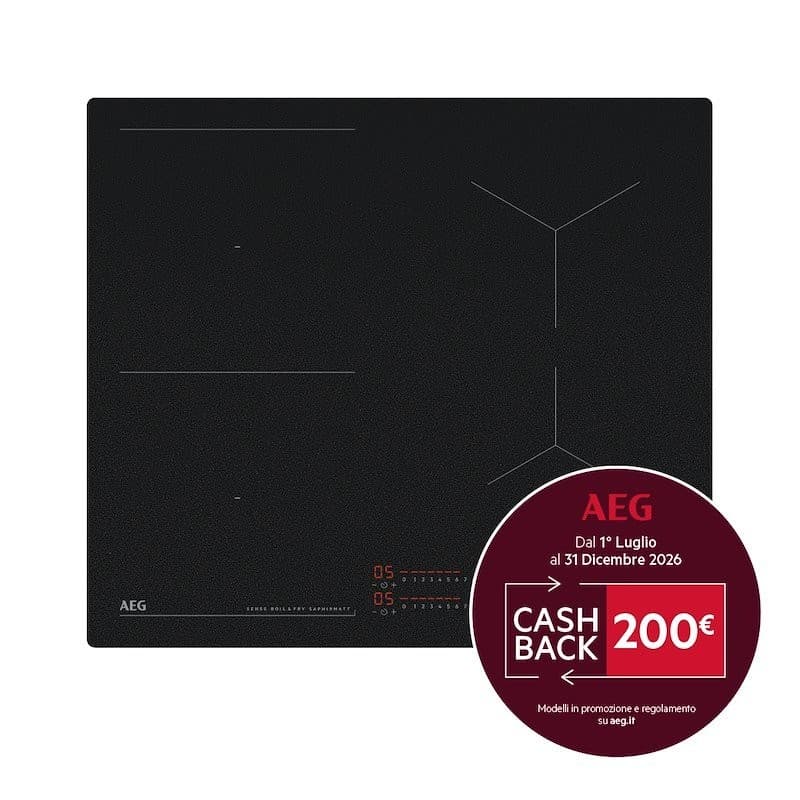 Piano ad Induzione SaphirMatt TI64IB30IZ, 60 cm AEG – Unieuro