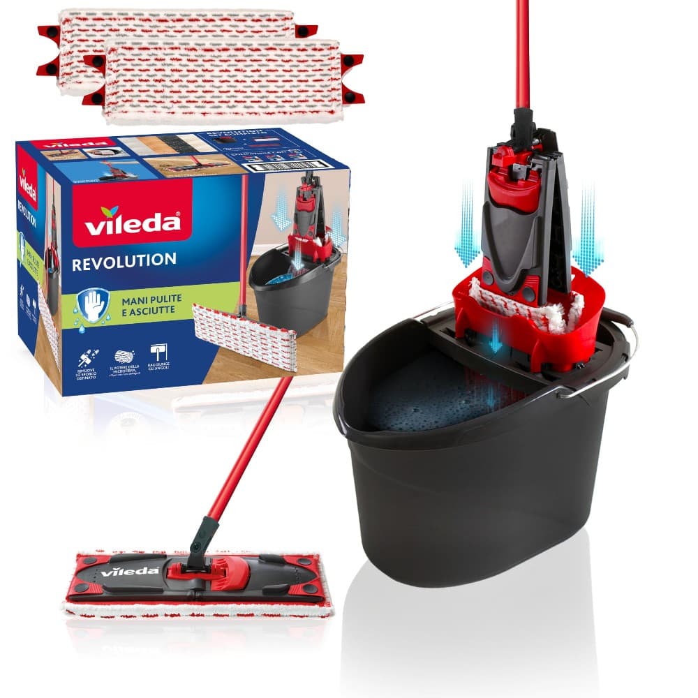 Sistema lavapavimenti Revolution 2 in 1 Vileda – Eurospin