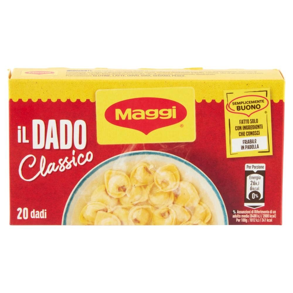 Il Dado Classico, 20 dadi - 200 g Maggi – Il Gigante