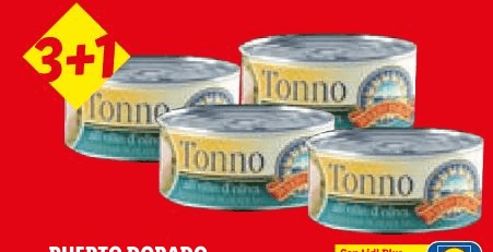Tonno all'olio di oliva, 4x 160 g confezione Puerto Dorado – Lidl