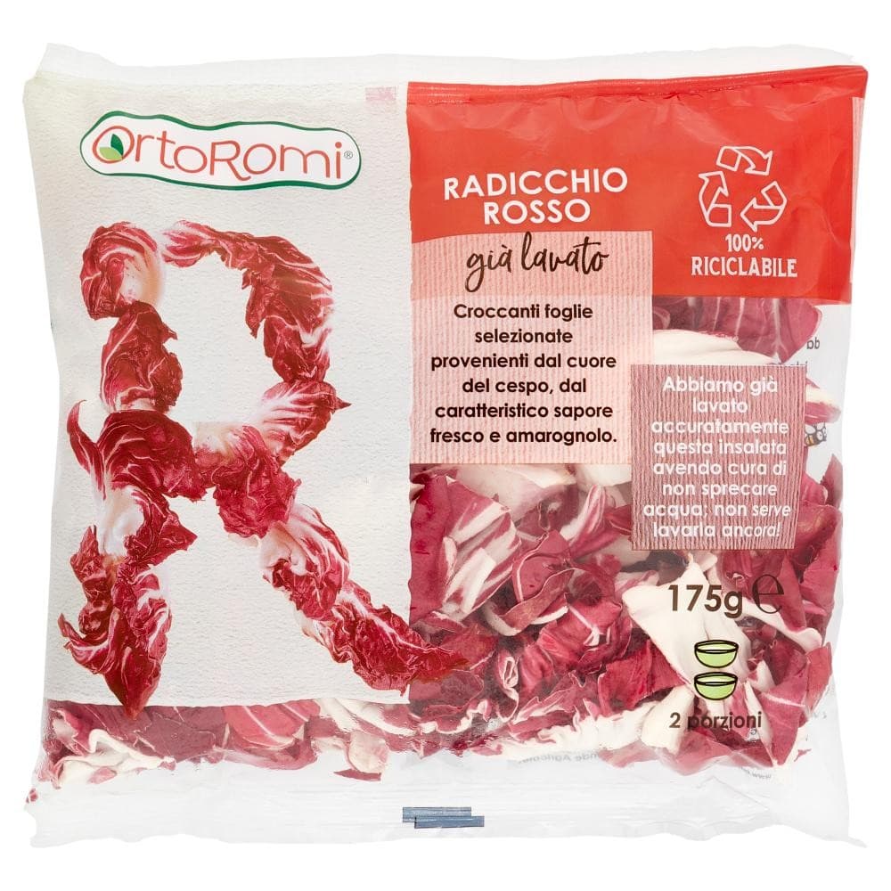 Radicchio Rosso, 175 g OrtoRomi – Bennet