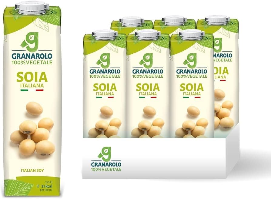 Bevanda UHT 100% vegetale Granarolo soia/mandorla/avena/soia barista, 1000 ml – Il Gigante