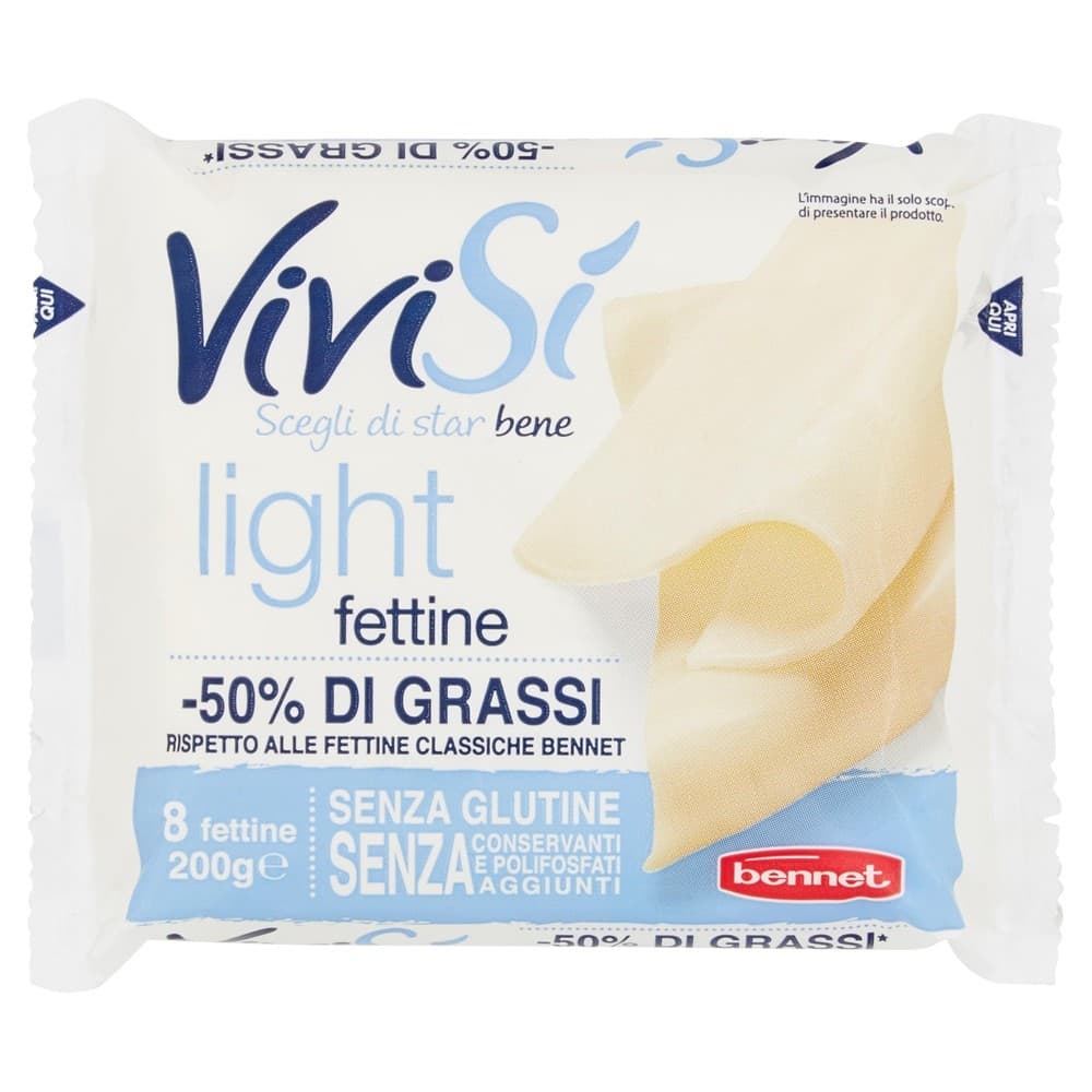 Fettine light Bennet Vivisi, g 200 – Bennet