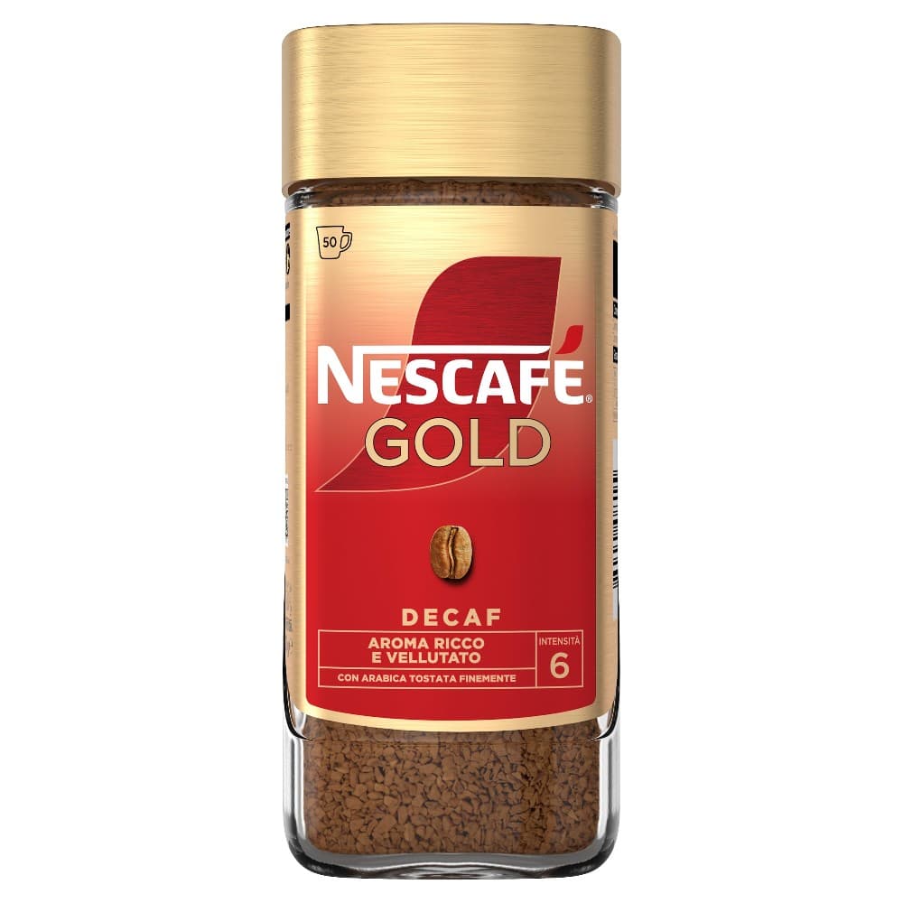 Nescafé Gold aroma ricco classico/decaf, 100 g – Il Gigante