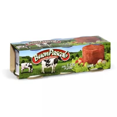 Carne in gelatina, 3 x 90 g Buon Pascolo – Eurospin