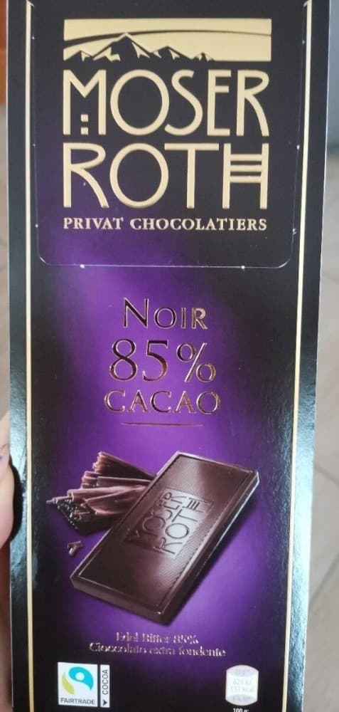 Moser Roth cioccolato fondente, 125 g – ALDI