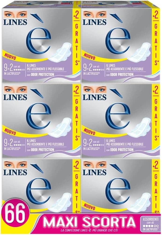 Lines È assorbenti 1 pezzo in offerta da Esselunga
