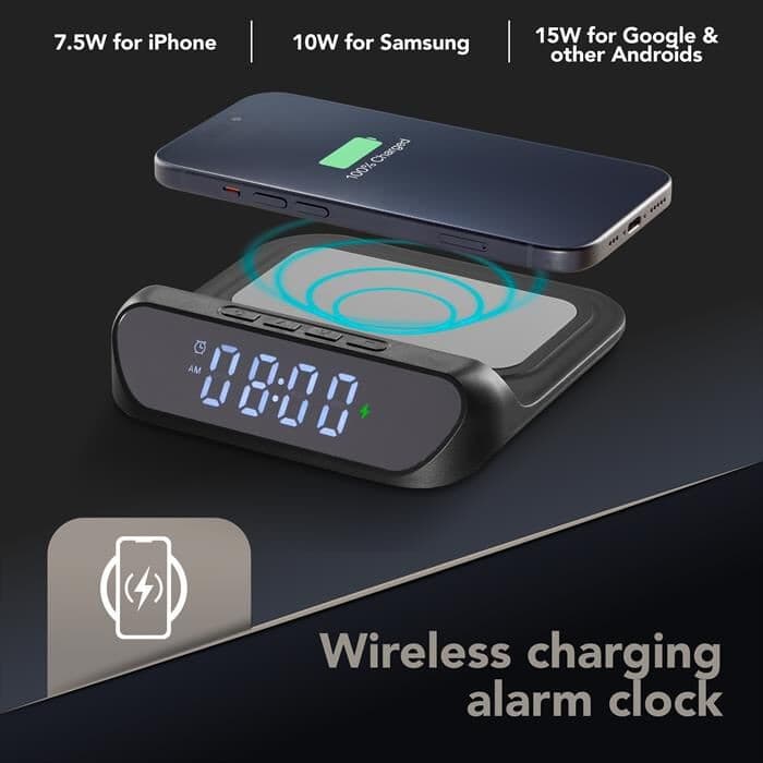 Smart Clock Wireless Cellularline in offerta da Coop