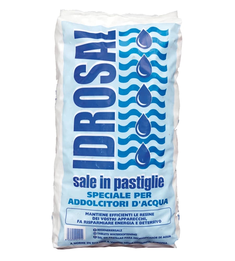 Sale in pastiglie per addolcitori, 10 kg IDROSAL – Iper La grande i