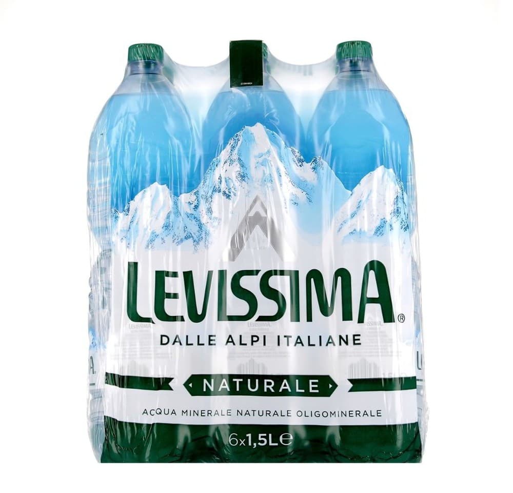 Levissima acqua minerale, 1,5 l x 6 – Iper La grande i