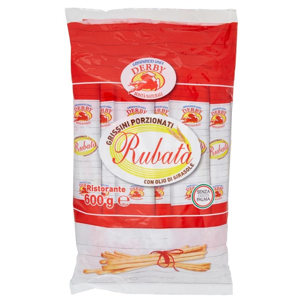 Grissini Rubatà Porzionati Derby 600 g in offerta da Carrefour