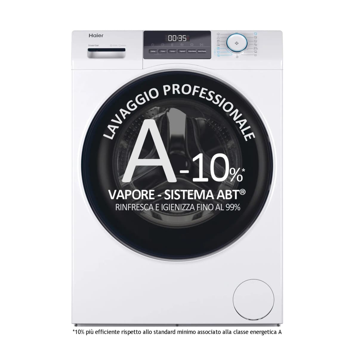 Haier Lavatrice Slim HW80-B14IGITEUIT, 8 KG – Euronics