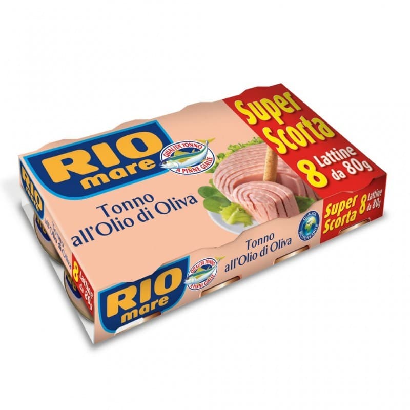 Tonno Rio Mare, 8x80 g – Esselunga
