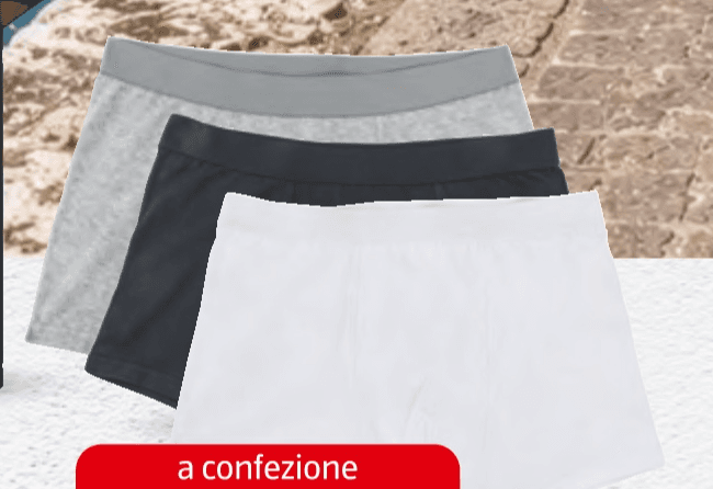 Boxer da uomo 3 pezzi UP2FASHION in offerta da ALDI