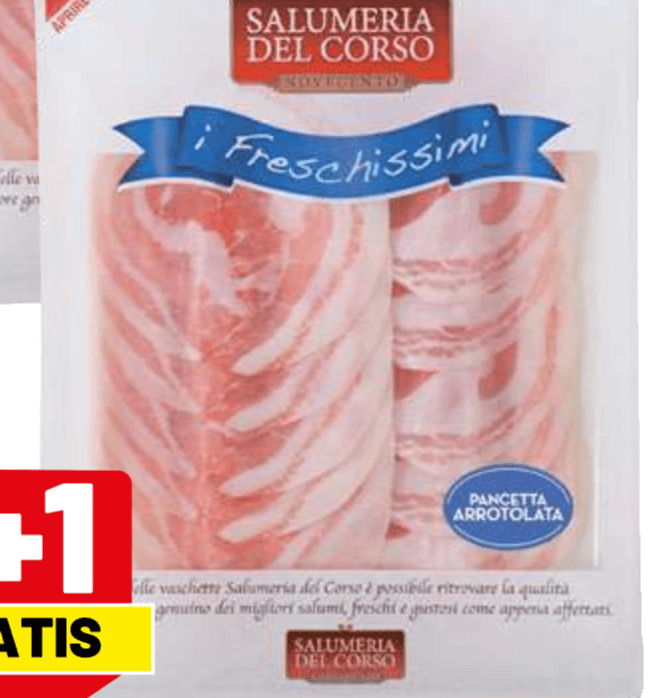 Pancetta arrotolata, 100 g – Eurospin