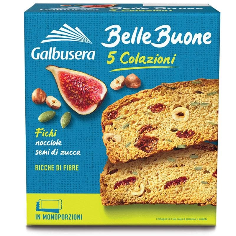 Fette Bellebuone fichi e nocciole Galbusera, 200 g – Il Gigante