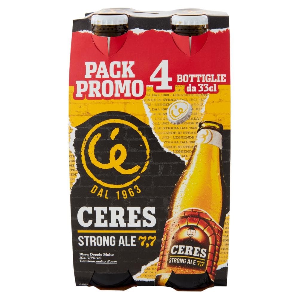 Birra Strong Ale Ceres, 4 x 330 ml – Bennet