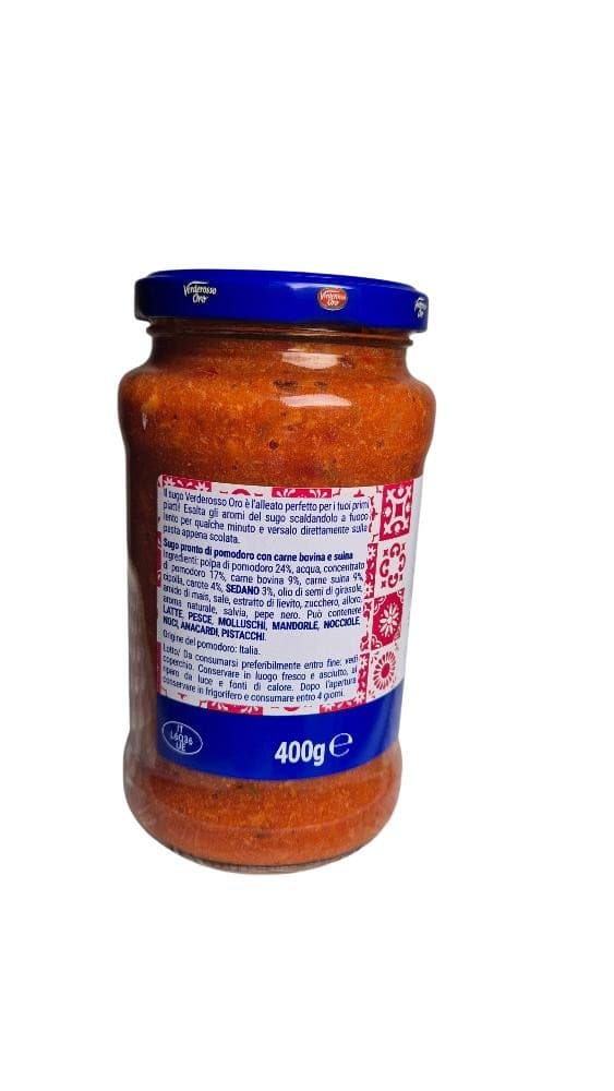 Verderosso Oro sugo arrabbiata, 400 g – Dpiù