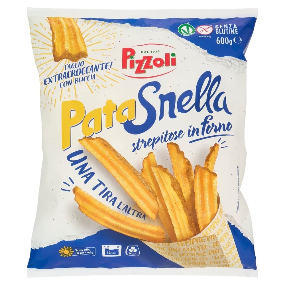 Pizzoli Pata Snella patatine, 600 g – Il Gigante