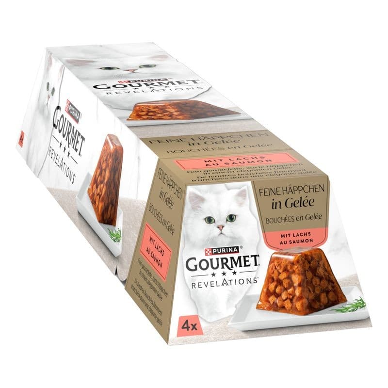 Gourmet Revelations cibo per gatti, 4x57 g – Tigota