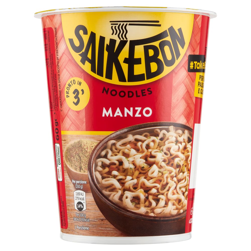 Saikebon Manzo 60 g in offerta da Carrefour