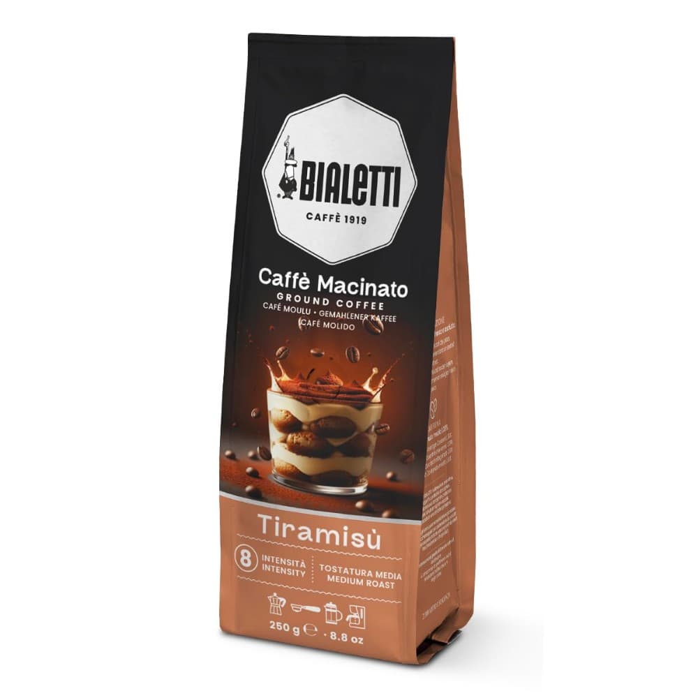 Bialetti Caffè Macinato Tiramisù, 250 g – Comet