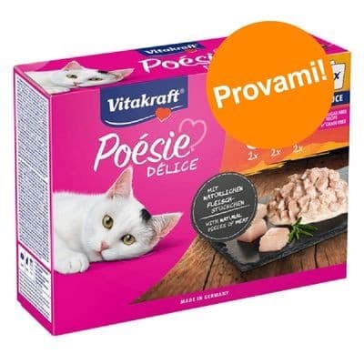 Vitakraft Poésie alimento umido per gatti g 85 in offerta da Bennet