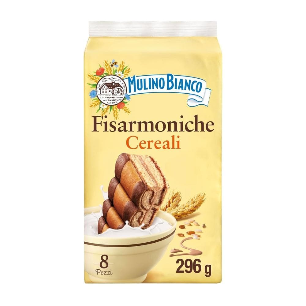 Fisarmoniche Cereali Mulino Bianco, conf. da 8, 296 g – Bennet