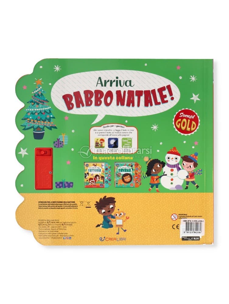 Libro Sonoro Arriva Babbo Natale – Carrefour